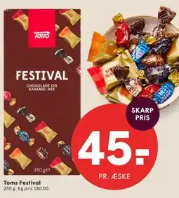 SPAR Toms Festival tilbud