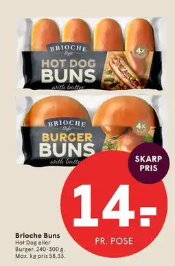 SPAR Brioche Buns tilbud