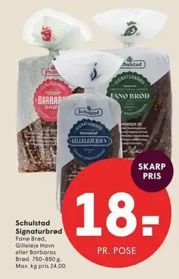 SPAR Schulstad Signaturbrød tilbud