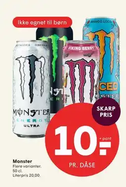SPAR Monster tilbud