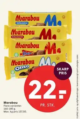 SPAR Marabou tilbud