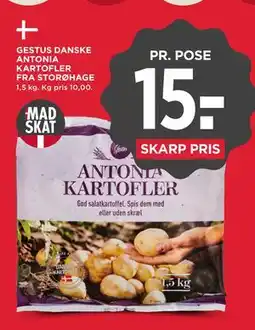 MENY GESTUS DANSKE ANTONIA KARTOFLER FRA STORØHAGE tilbud
