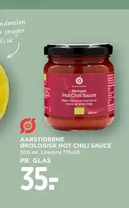 MENY AARSTIDERNE ØKOLOGISK HOT CHILI SAUCE tilbud