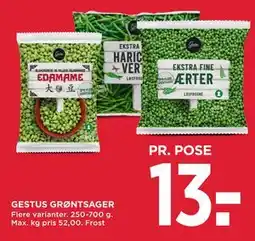 MENY GESTUS GRØNTSAGER tilbud