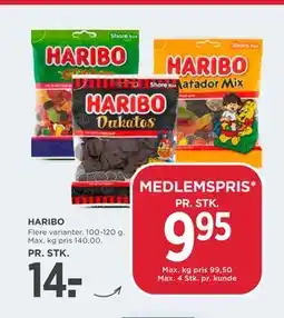 MENY HARIBO tilbud