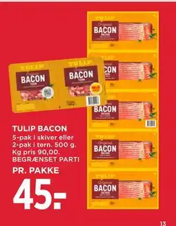 MENY TULIP BACON tilbud