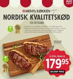MENY FREYGAARD ENTRECOTE tilbud