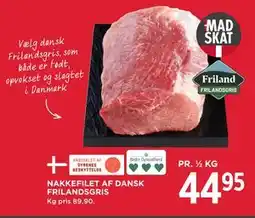 MENY NAKKEFILET AF DANSK FRILANDSGRIS tilbud