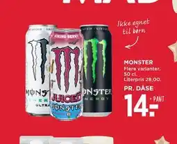 MENY MONSTER tilbud