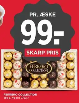 MENY FERRERO COLLECTION tilbud
