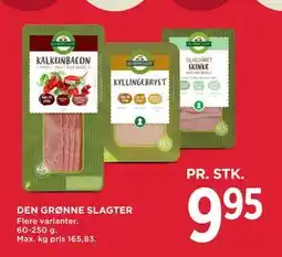 MENY DEN GRØNNE SLAGTER tilbud