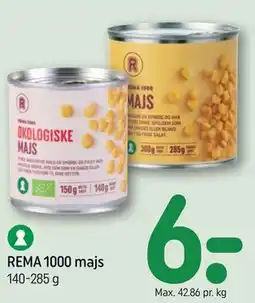REMA 1000 REMA 1000 majs tilbud