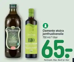 REMA 1000 Clemente ekstra jomfruolivenolie tilbud