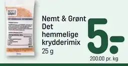 REMA 1000 Nemt & Grønt Det hemmelige krydderimix tilbud