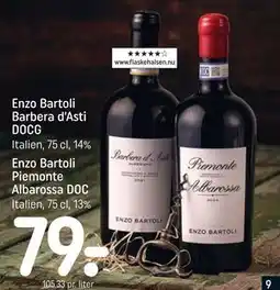 REMA 1000 Enzo Bartoli Barbera d’Asti DOCG tilbud
