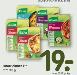REMA 1000 Knorr dinner kit tilbud