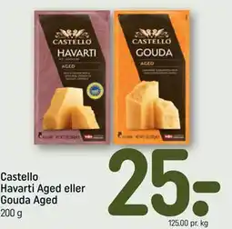 REMA 1000 Castello Havarti Aged eller Gouda Aged tilbud