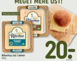 REMA 1000 Riberhus ost i skiver tilbud