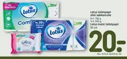 REMA 1000 Lotus toiletpapir eller køkkenrulle tilbud