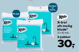 SuperBrugsen X-tra alt mulig klude (3-pak) tilbud