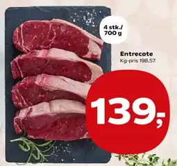 SuperBrugsen Entrecote tilbud