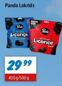 zur Krone Panda Lakrids tilbud