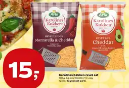 SuperBrugsen Karolines Køkken revet ost tilbud