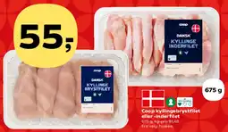 SuperBrugsen Coop kyllingebrystfilet eller -inderfilet tilbud