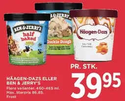 MENY Häagen-Dazs eller Ben & Jerry's tilbud