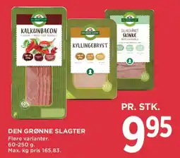 MENY Den Grønne Slagter pålæg tilbud