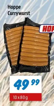 zur Krone Hoppe Currywurst tilbud