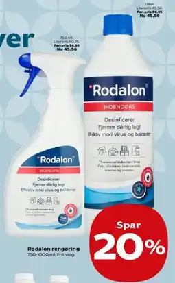 SuperBrugsen Rodalon rengøring tilbud