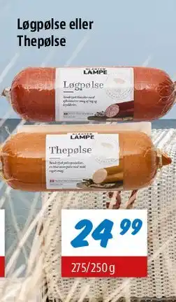 zur Krone Løgpose / Thepølse tilbud