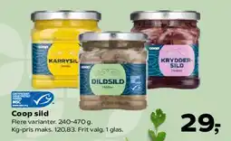 SuperBrugsen Coop sild tilbud