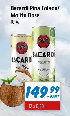 zur Krone Bacardi Pina Colada / Mojito Dose tilbud