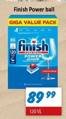 zur Krone Finish Powerball GIGA VALUE PACK tilbud