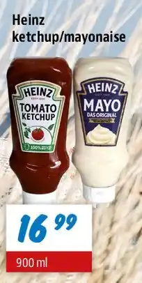zur Krone Heinz ketchup / mayonnaise tilbud