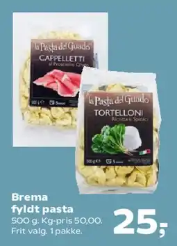 SuperBrugsen Brema fyldt pasta tilbud
