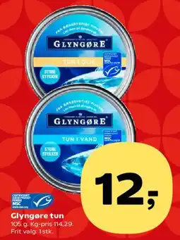 SuperBrugsen Glyngøre tun tilbud