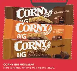 MENY CORNY BIG MÜSLIBAR tilbud