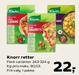 SuperBrugsen Knorr retter tilbud