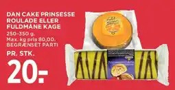 MENY DAN CAKE PRINSESSE ROULADE ELLER FULDMÅNE KAGE tilbud