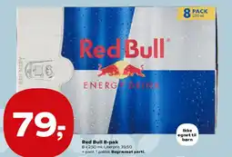 Kvickly Red Bull 8-pak tilbud