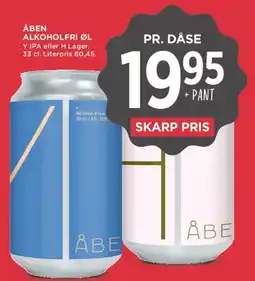 MENY ÅBEN alkoholfri øl tilbud