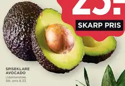 MENY Spiseklare avocado tilbud
