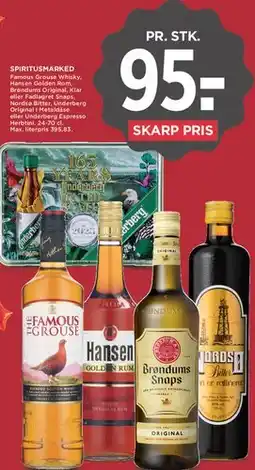 MENY Spiritusmarked - pr. stk. tilbud