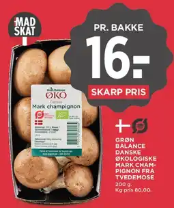 MENY Mark champignon (økologisk) tilbud