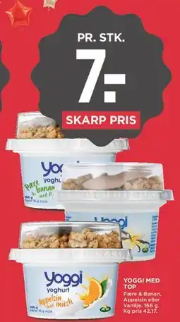 MENY Yoggi med top tilbud