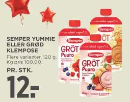 MENY Semper Yummie / Gröt (klempose) tilbud