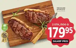 MENY Freygaard entrecote tilbud